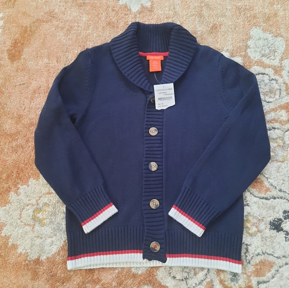 Joe Freshn navy cardigan sweater - Picture 1 of 6